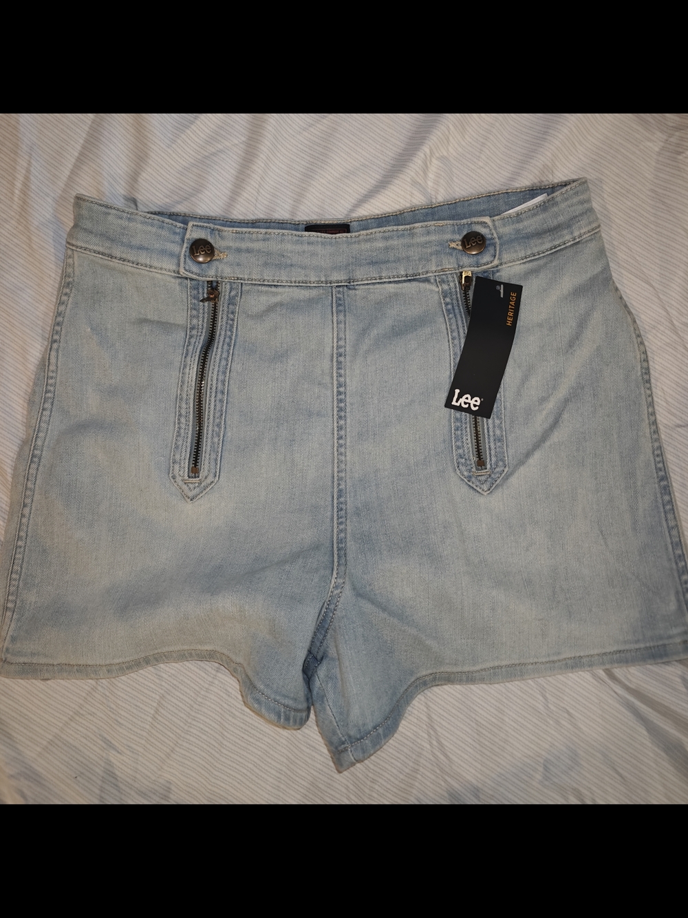 Lee Light Wash Denim High-Rise
